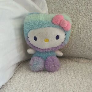 Rainbow hello kitty with keychain string